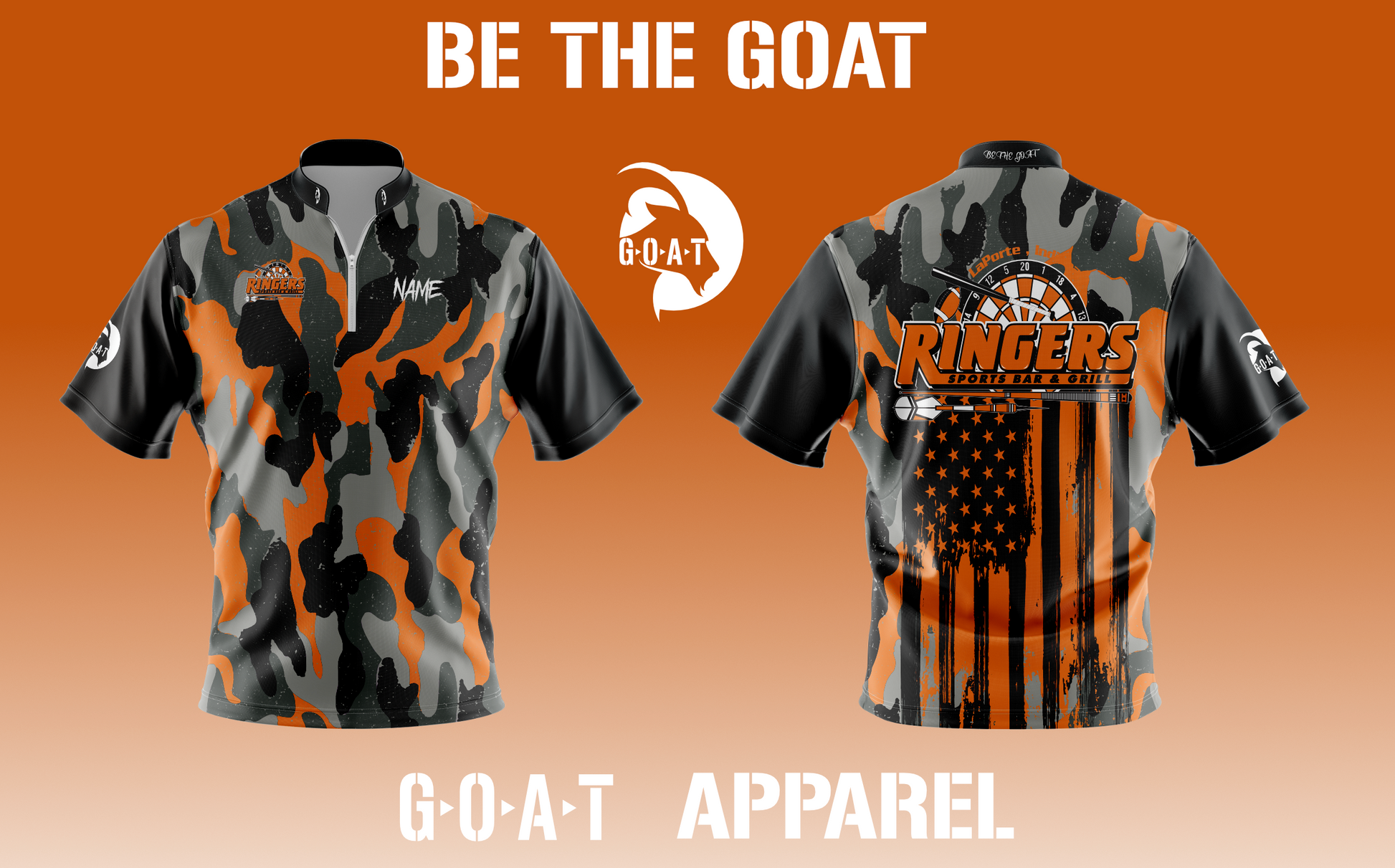 Ringers Pink, Orange, Blue, Red or Gray