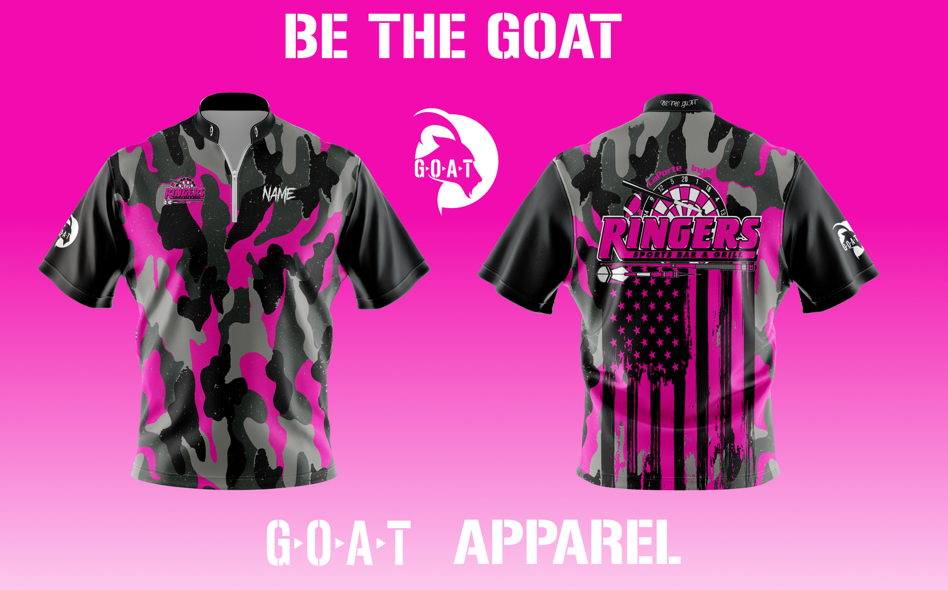 Ringers Pink, Orange, Blue, Red or Gray