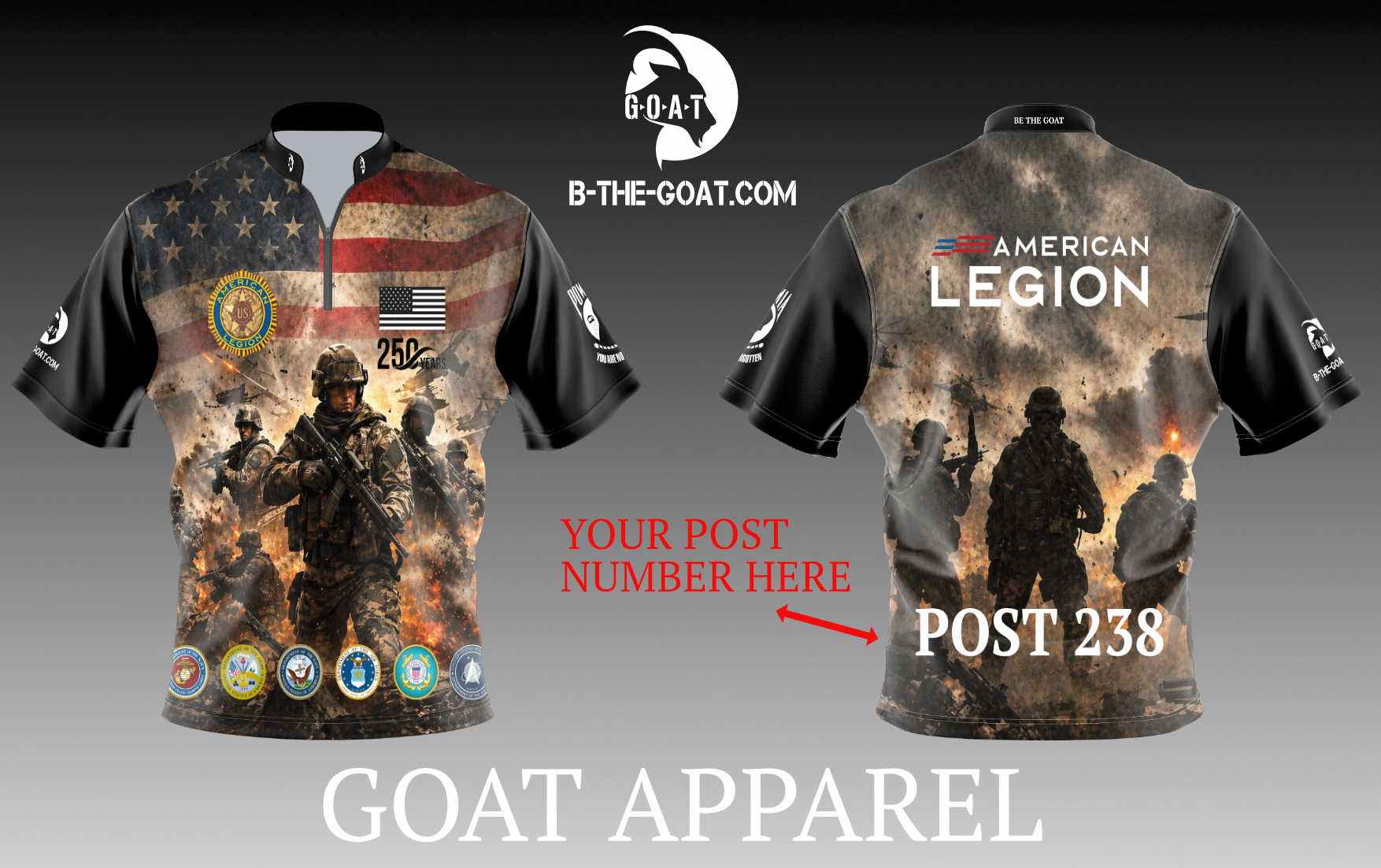 AMERICAN LEGION JERSEY