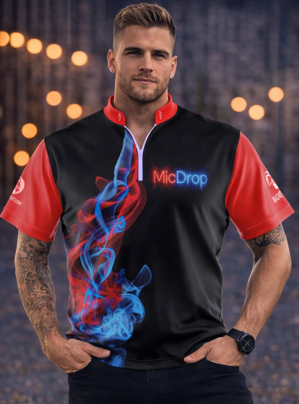 MIC DROP RED/BLUE